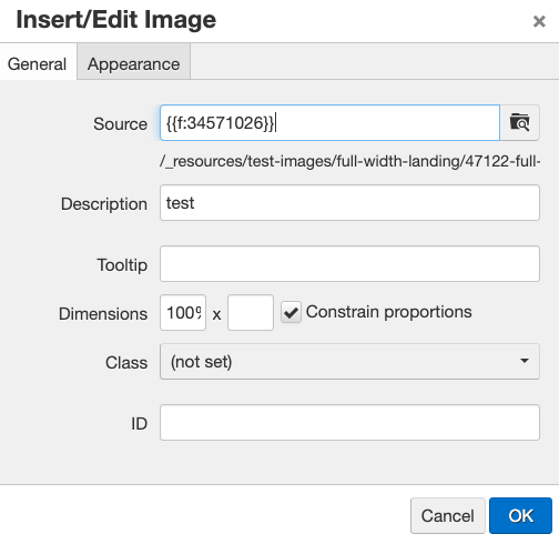 Image Sizes, WEBFirst